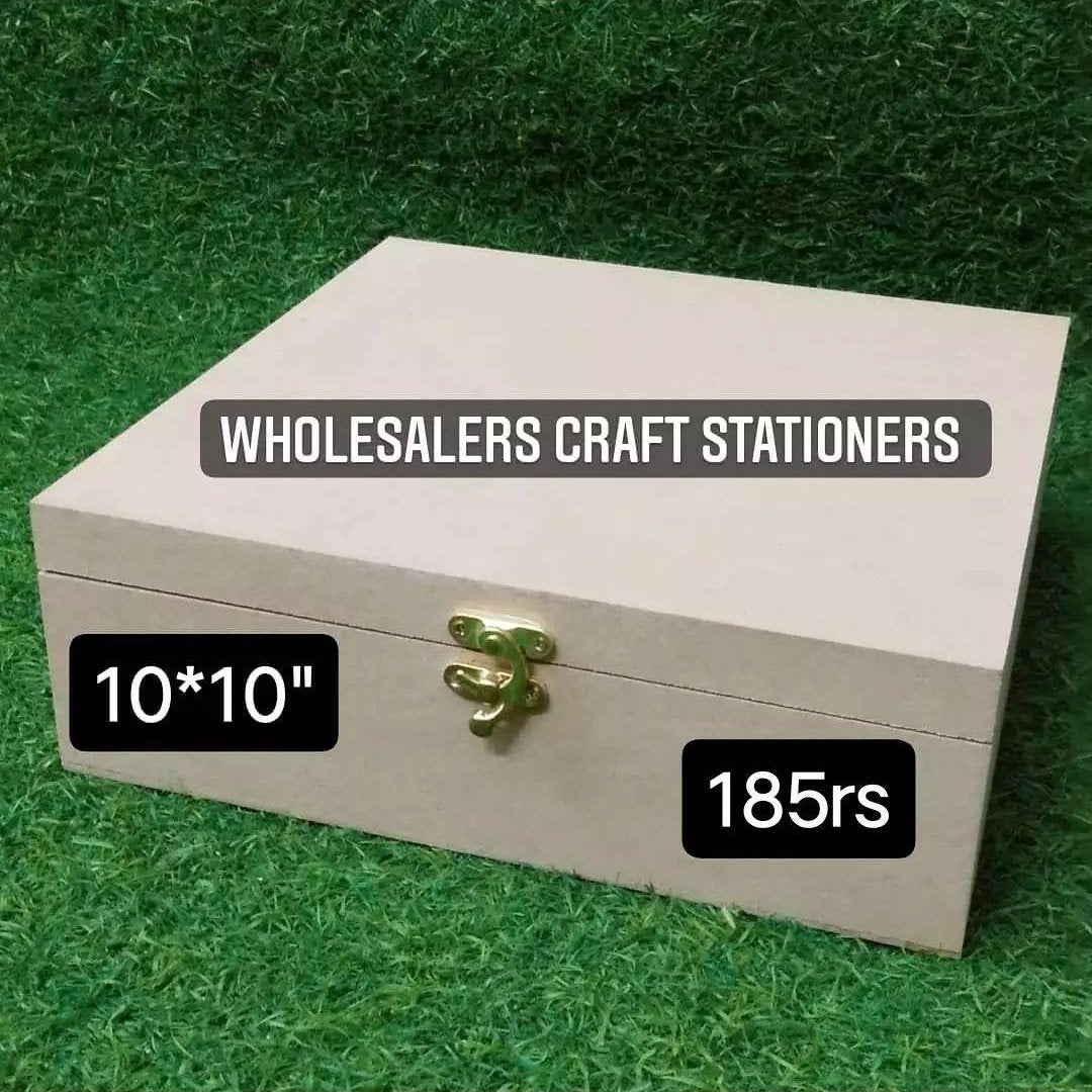 10*10 inch - Mdf Box