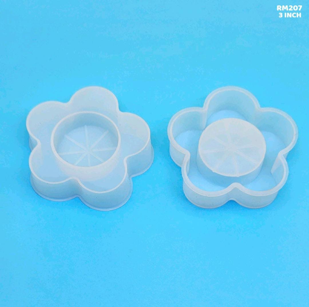 Diwali Silicone Mold Flower Light 3inch (RM207)
