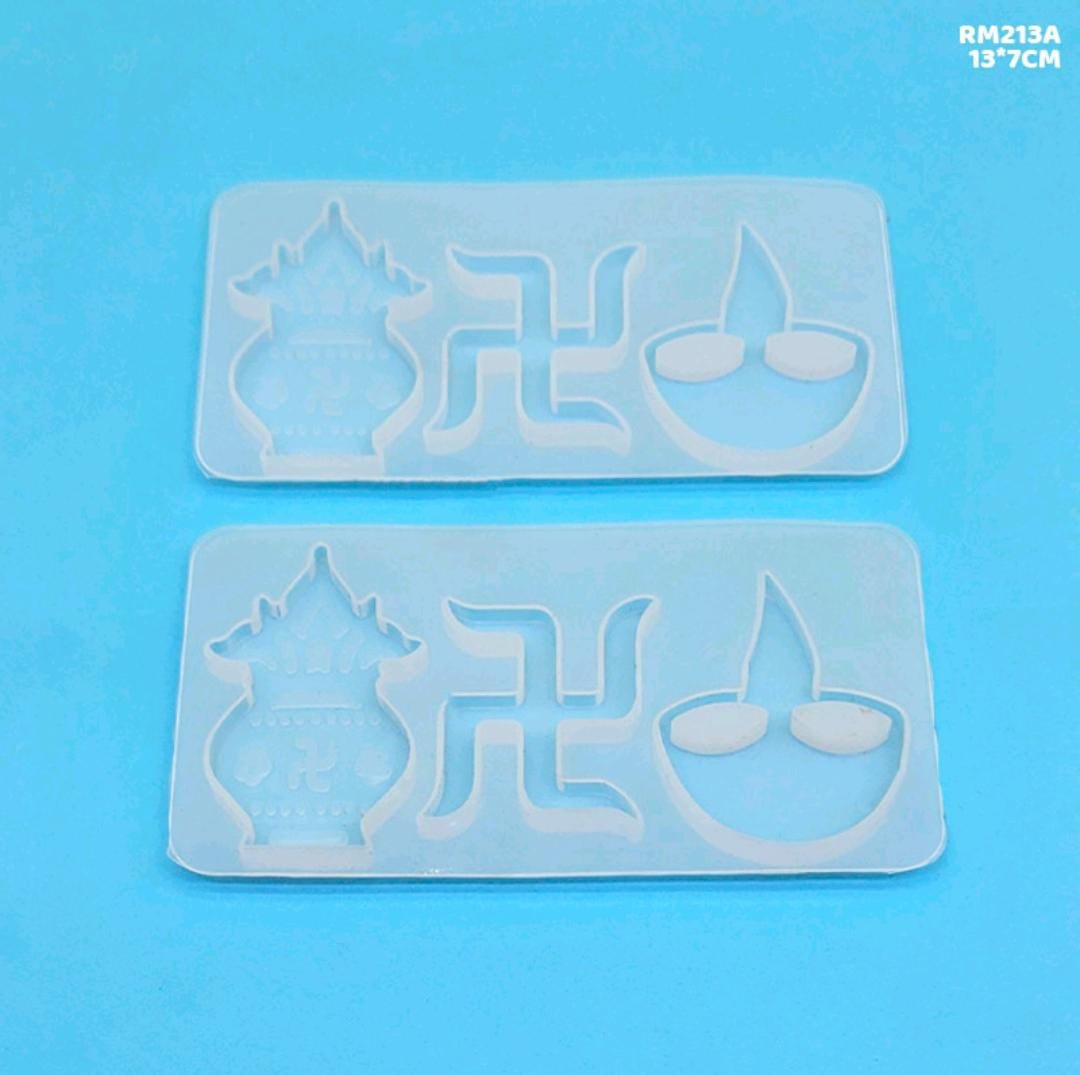 Diwali Silicone Mold 13*7cm (RM213A)