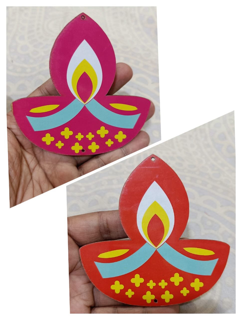 MDF DIYA (4inch) -10pc