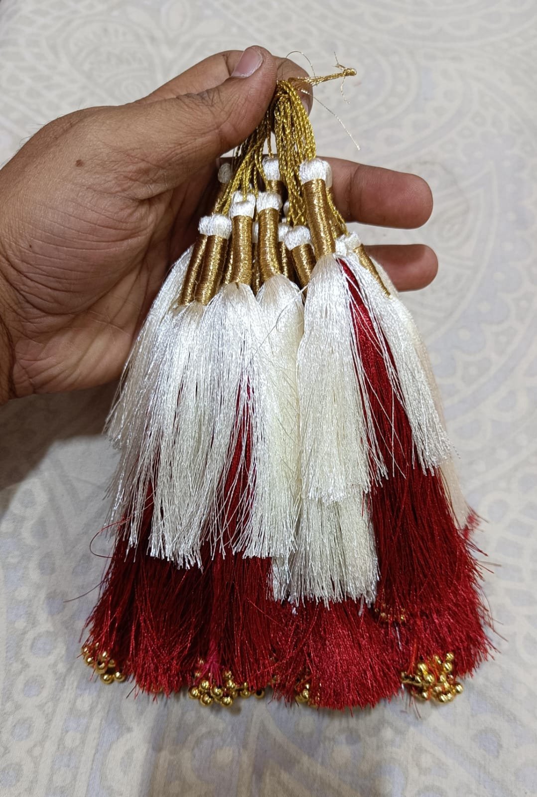Moti Tassel Latkan (6inch) -5pc