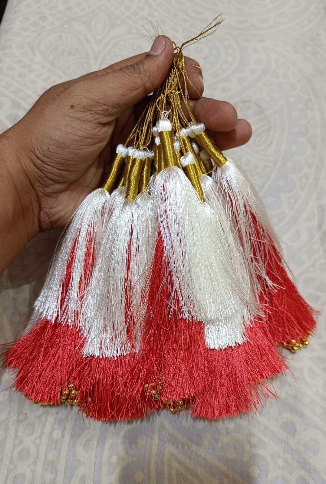Moti Tassel Latkan (6inch) -5pc