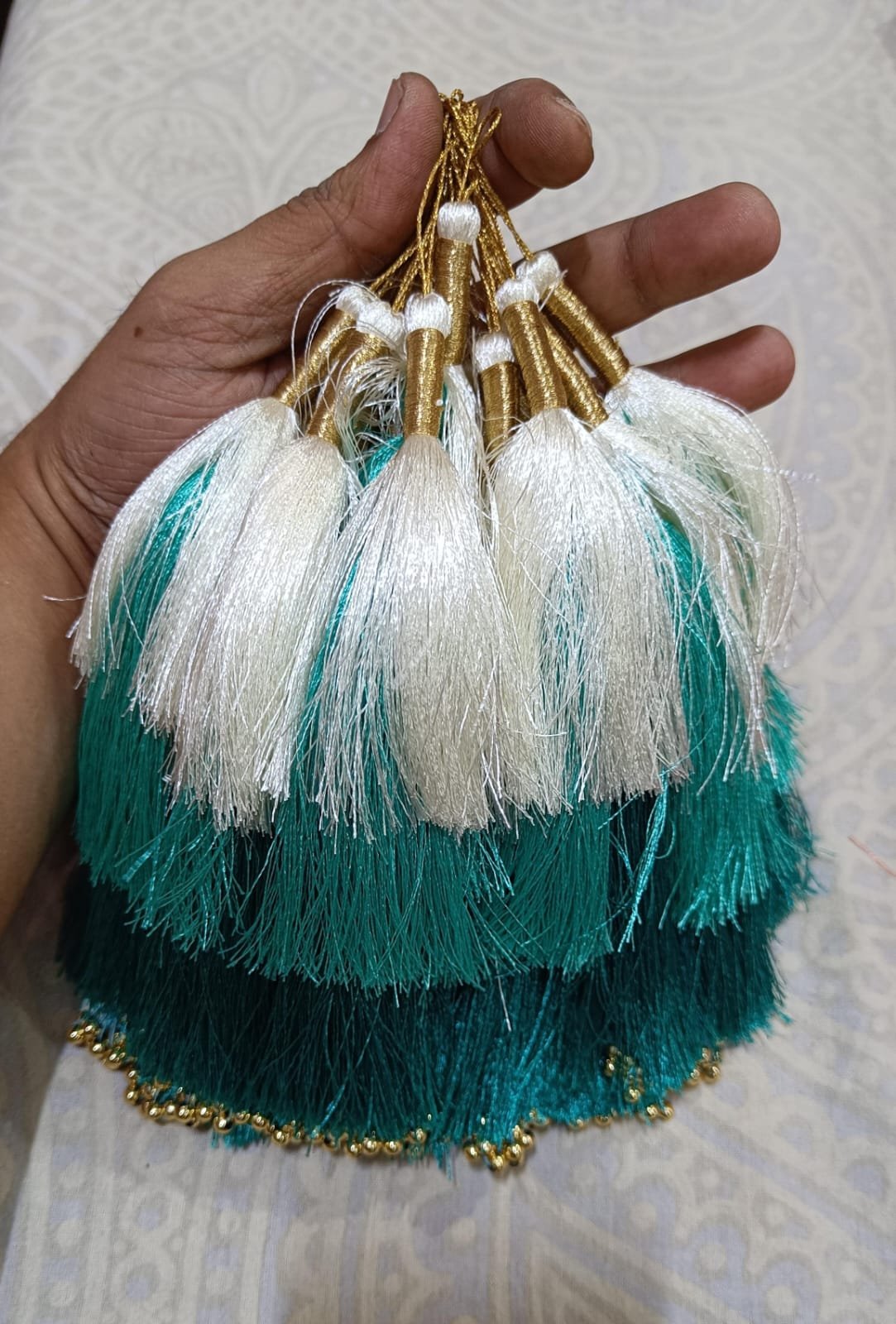 Moti Tassel Latkan (6inch) -5pc