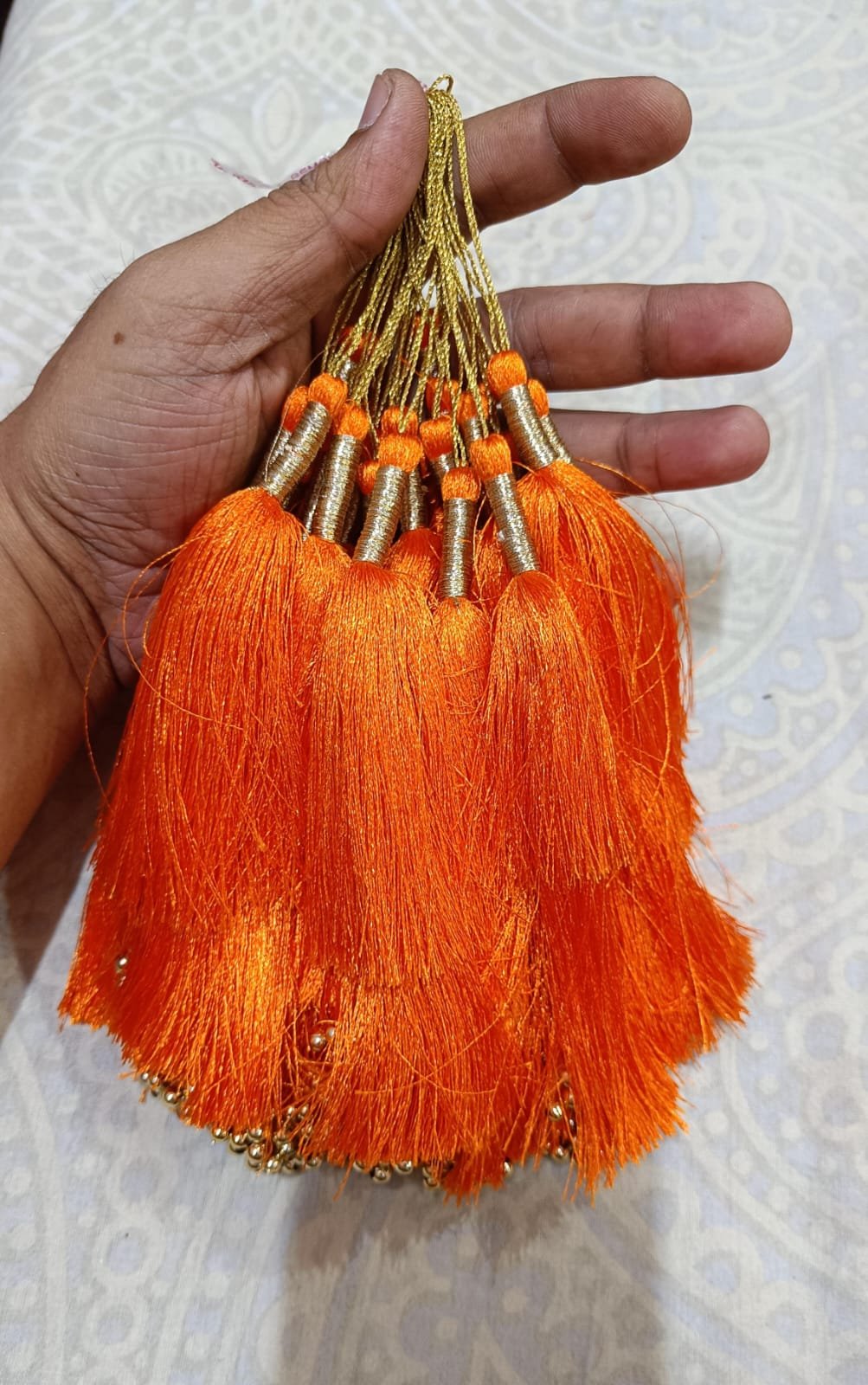 Moti Tassel Latkan (6inch) -5pc