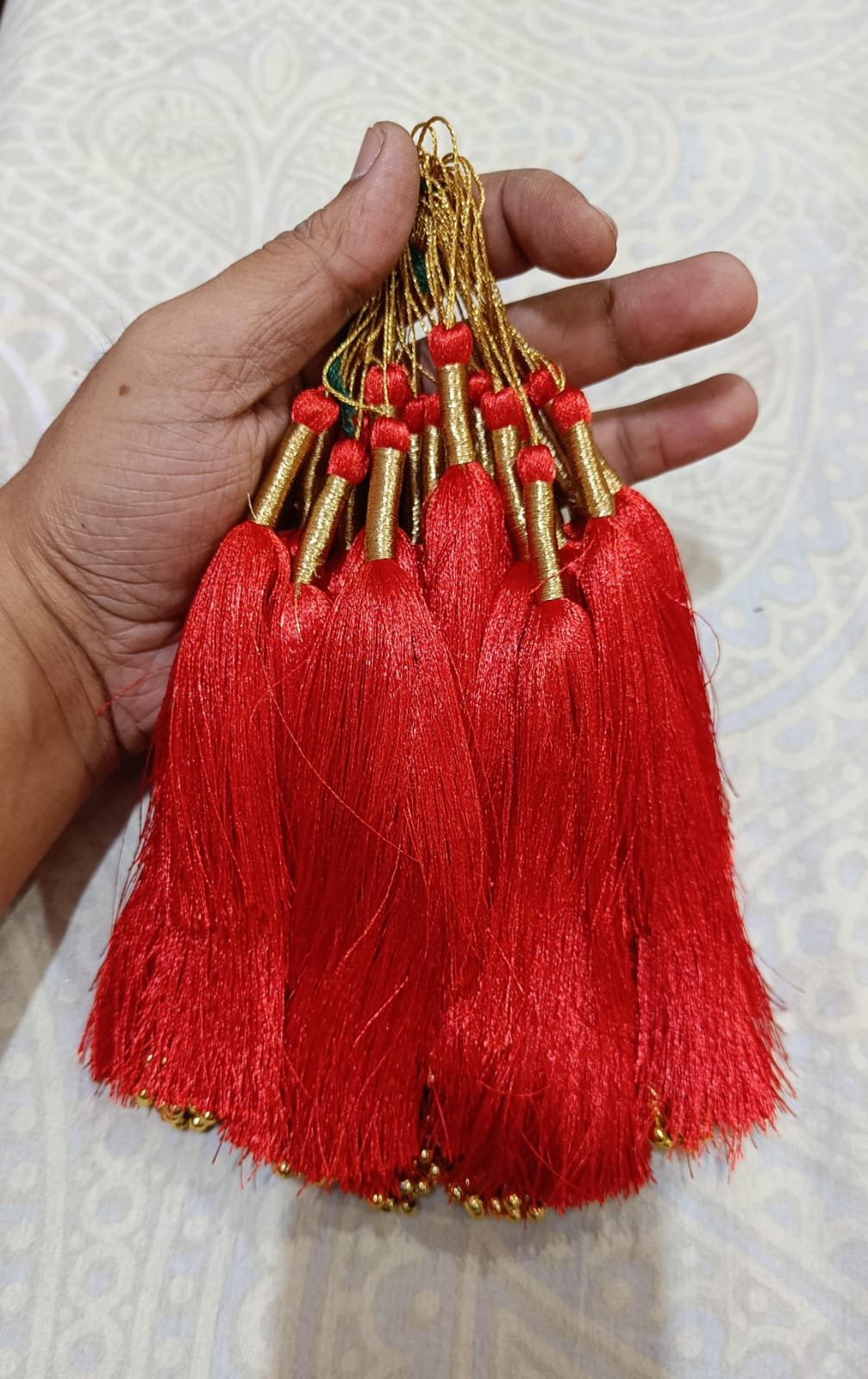 Moti Tassel Latkan (6inch) -5pc