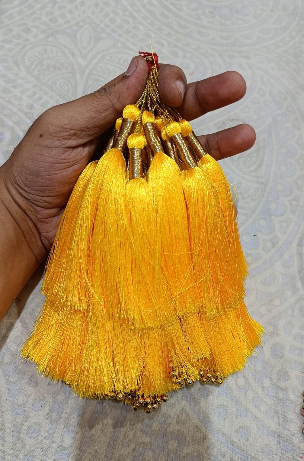 Moti Tassel Latkan (6inch) -5pc
