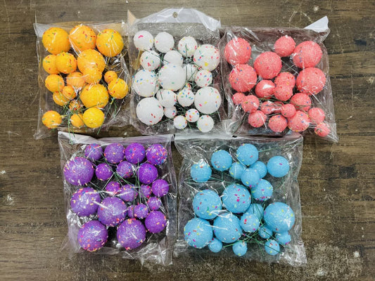 Trutti Frutti Faux Ball Topper - 1pkt