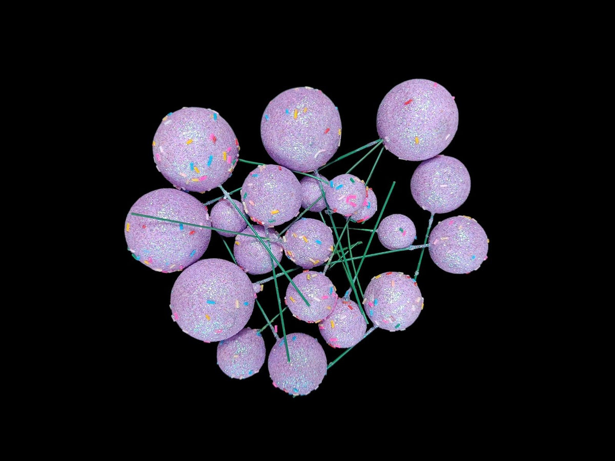 Trutti Frutti Faux Ball Topper - 1pkt