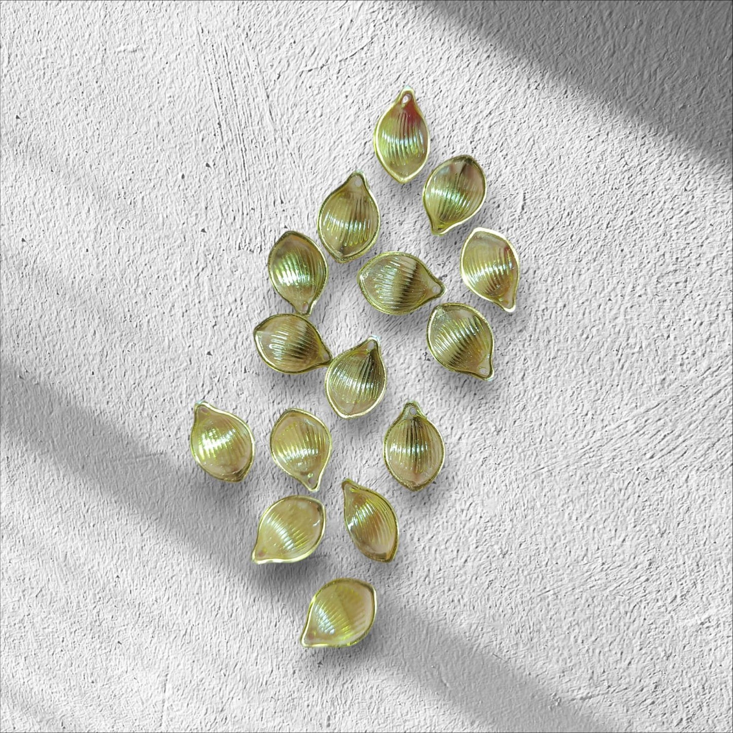 Yellow Coconut Leaf Petals