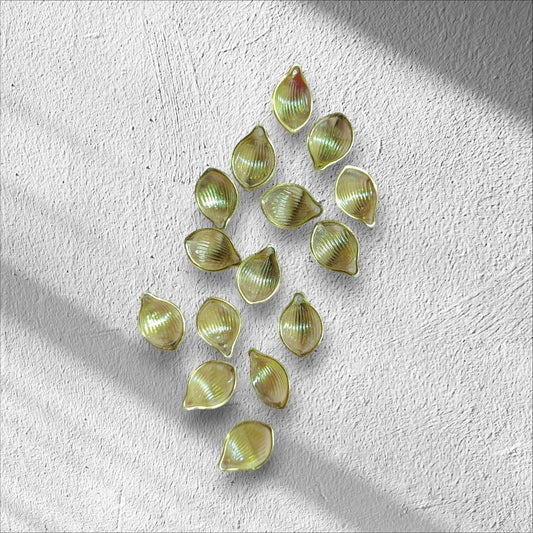 Yellow Coconut Leaf Petals
