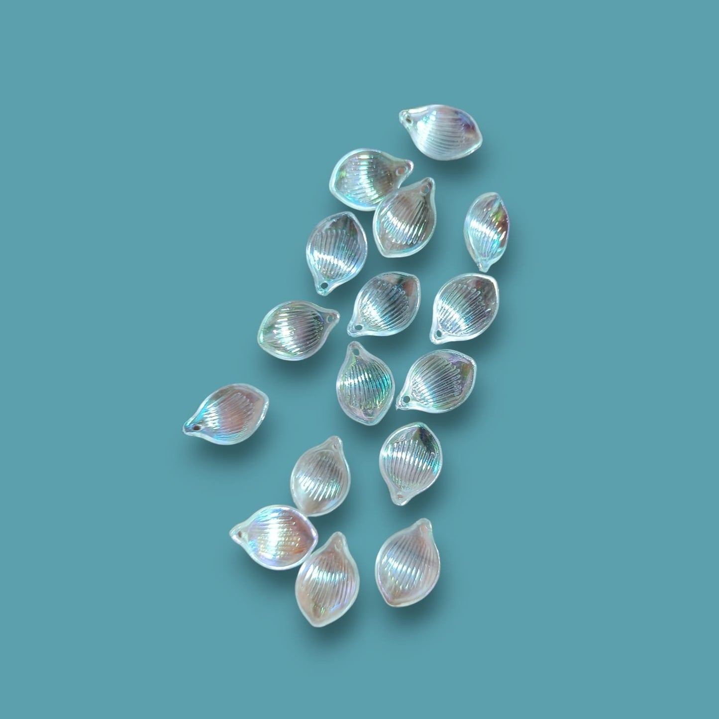 Crystal Rainbow Coconut Leaf Petals
