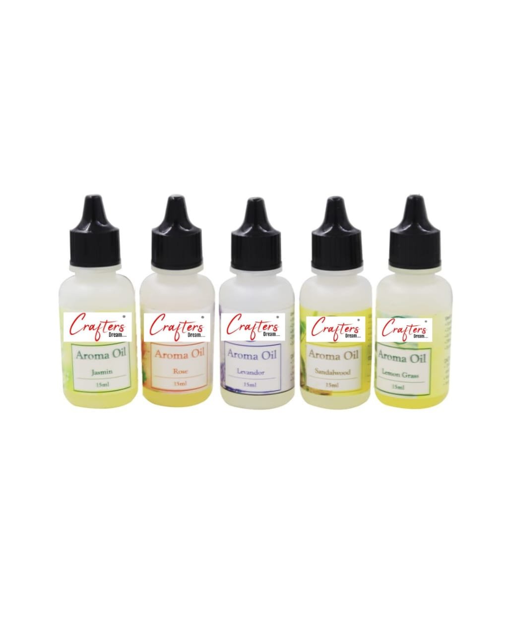 Candle Making Aroma Oil 15ML (RAWCOIL15) - 5pc Set
