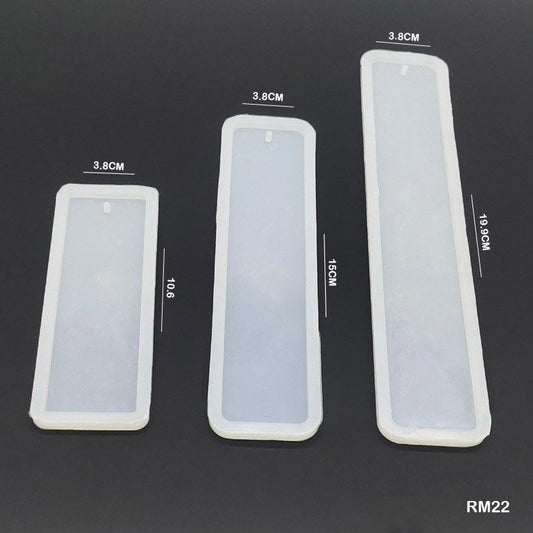 Bookmark Silicon Mould Set of 3pc (RM22)
