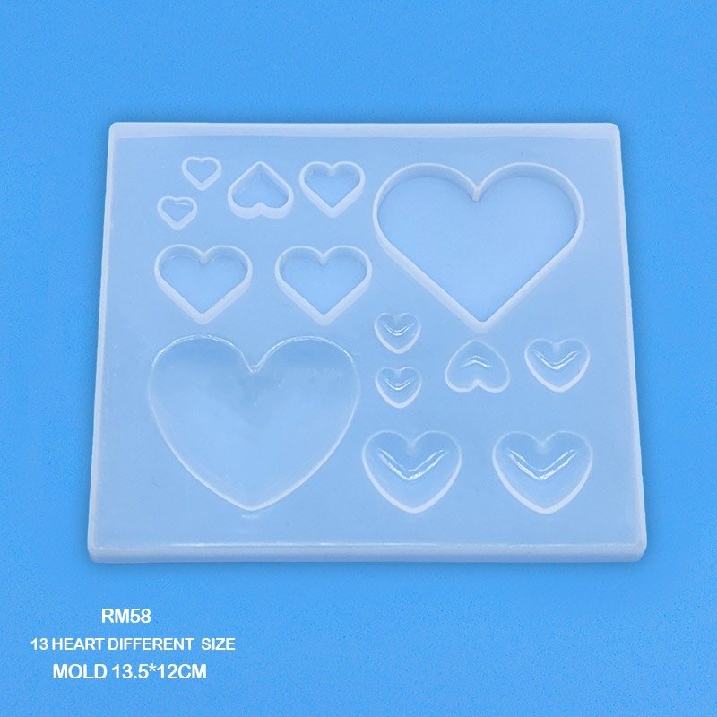 Heart Silicon Mould (RM58)