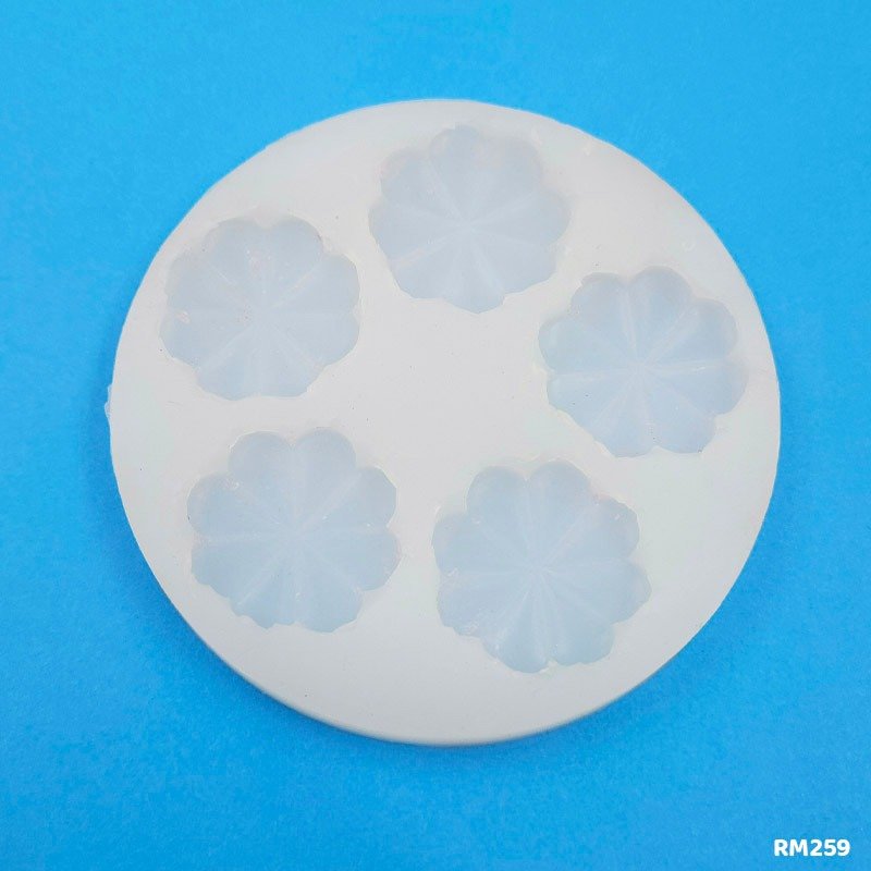 5 Flower Silicone Mould (RM259)