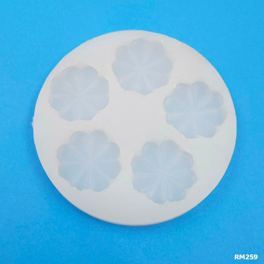5 Flower Silicone Mould (RM259)