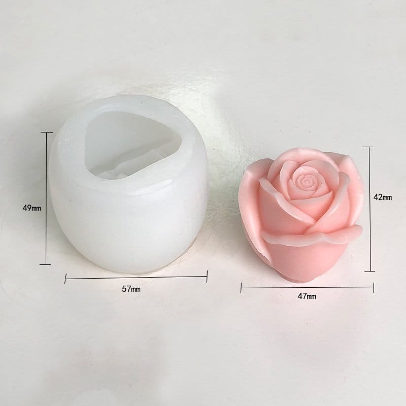 Handmade 3D Flower Candle Mould - (HM0175)