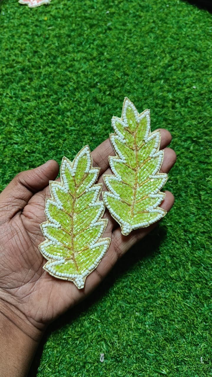 Leaf Buti Patches Green - 10pc
