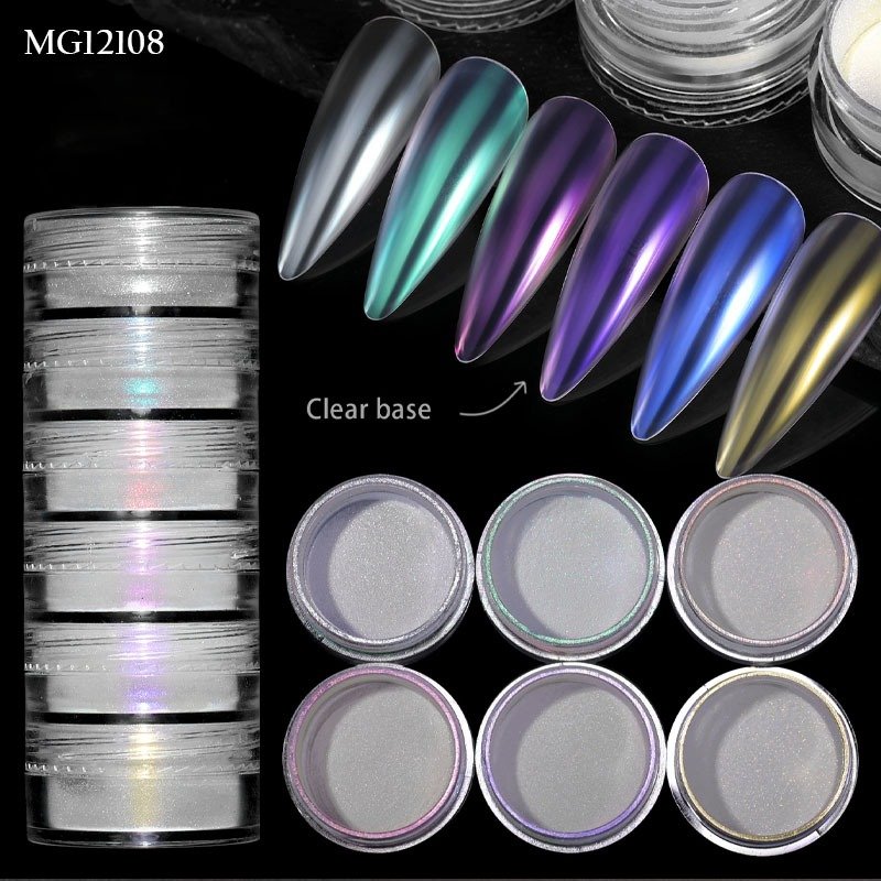 6 Color Mica Pearl Powder (MG12108)