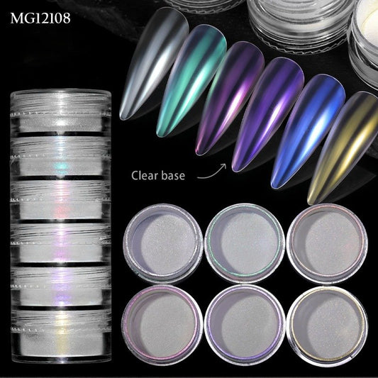 6 Color Mica Pearl Powder (MG12108)