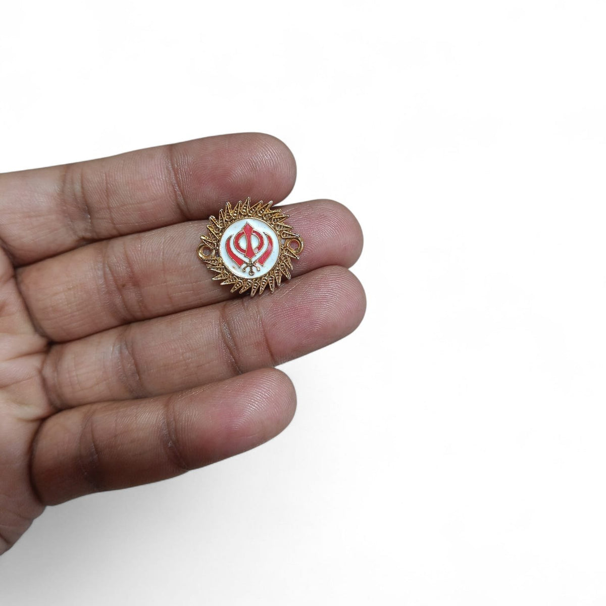 Sikh Khanda Rakhi Charms - 1pc