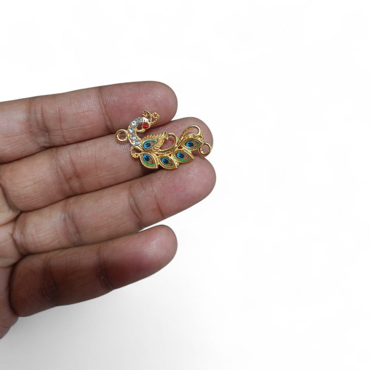 Peacock Rakhi Charms - 1pc