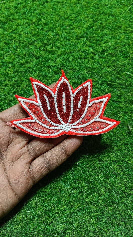 Red Stone Lotus Buti Patches - 10pc