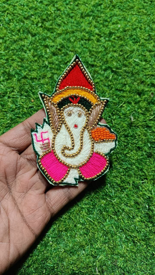 Ganesh Ji Buti Patches - 2pc