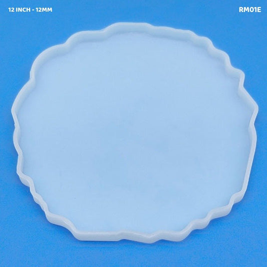Round Agate silicon Mould (RM01E) - 12inch