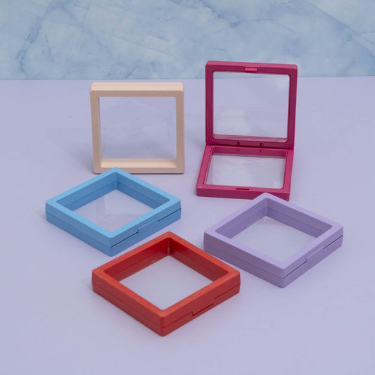 Rakhi 3D Display Jewellery Floating Box (9*9cm)
