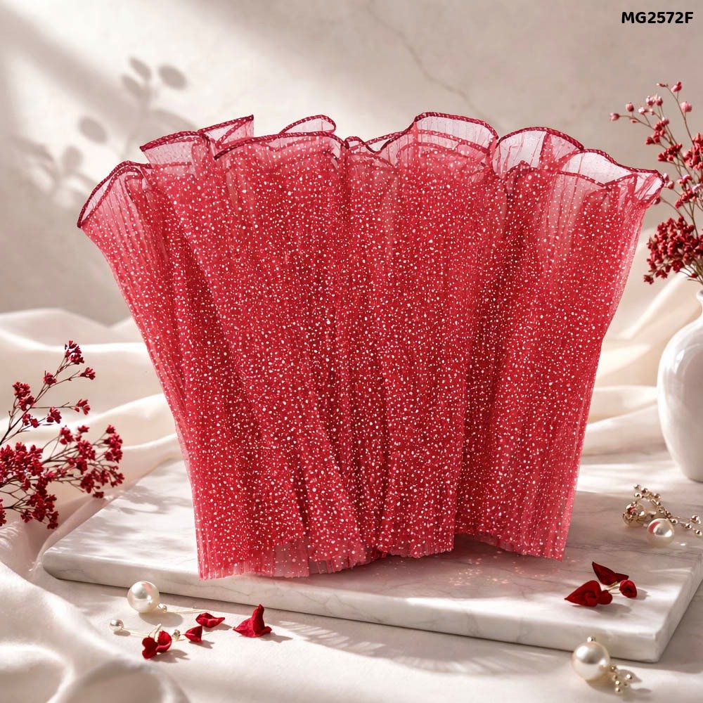 Snow Wrinkled Wrapping Paper Net (MG2572F)