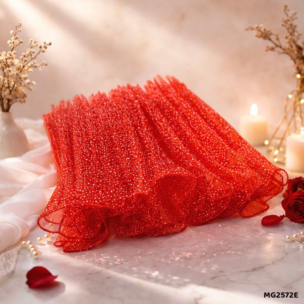 Snow Wrinkled Wrapping Paper Net (MG2572E)