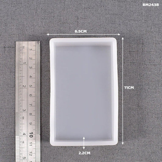 Silicone Rectangular Cubic Mould RM243B (6.5*11cm 22mm) - 1pc