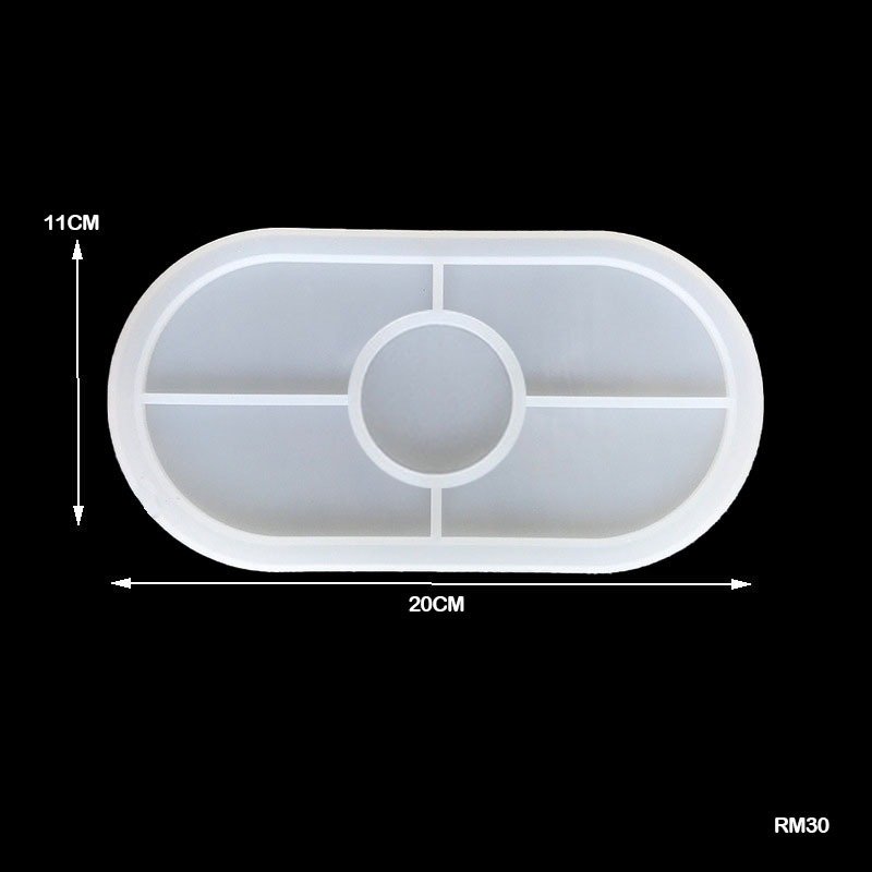 Silicone Mould Capsul Tray RM30 (20*11cm) - 1pc