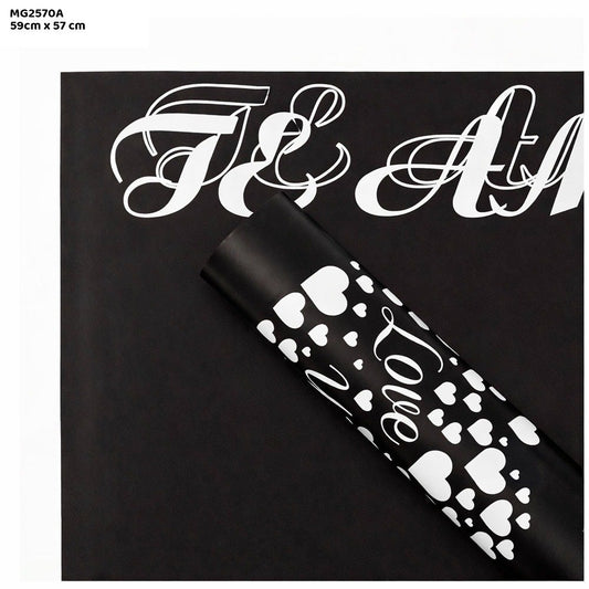 Wrapping Paper Plastic Sheet (MG2570A) – 20Sheets