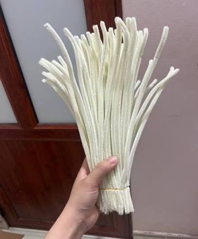 Plain Pipe Cleaner 8mm (A02) – 100pc