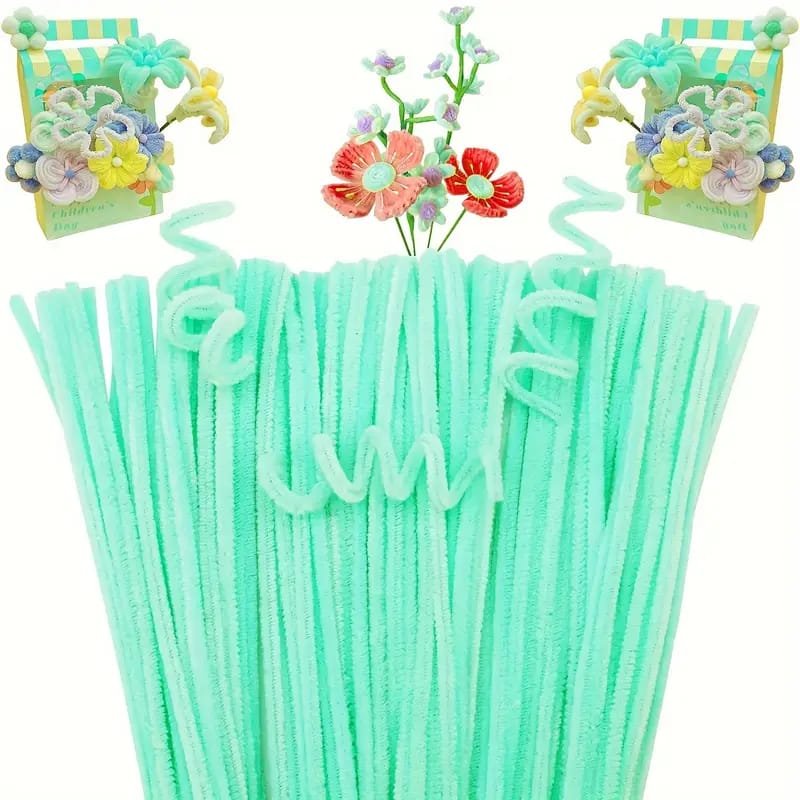 Plain Pipe Cleaner 8mm (A07) – 100pc