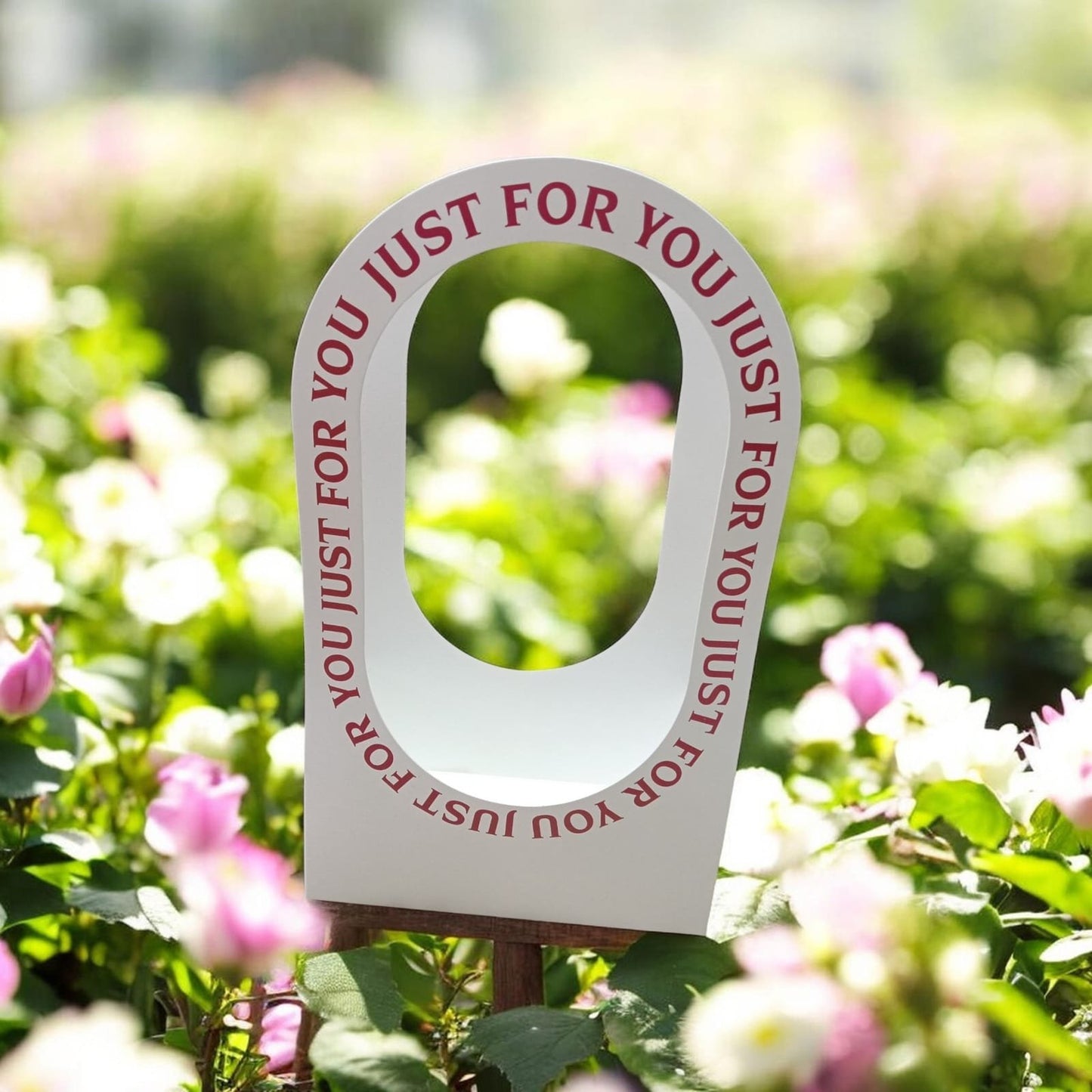 "Just For You" Flower Bag - 1pc