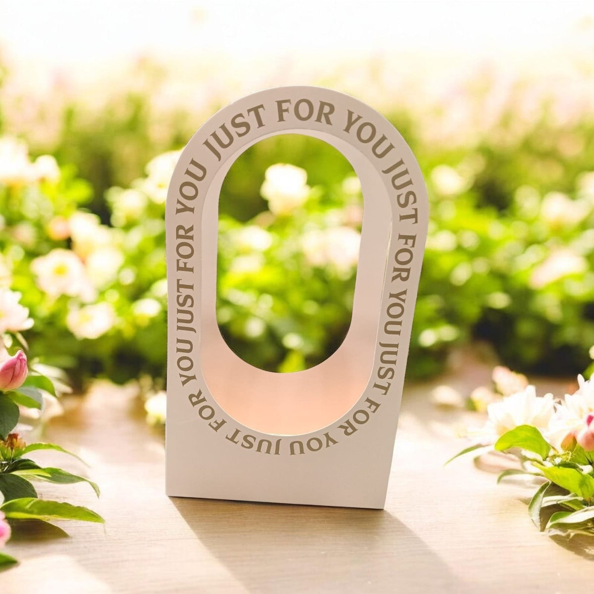 "Just For You" Flower Bag - 1pc