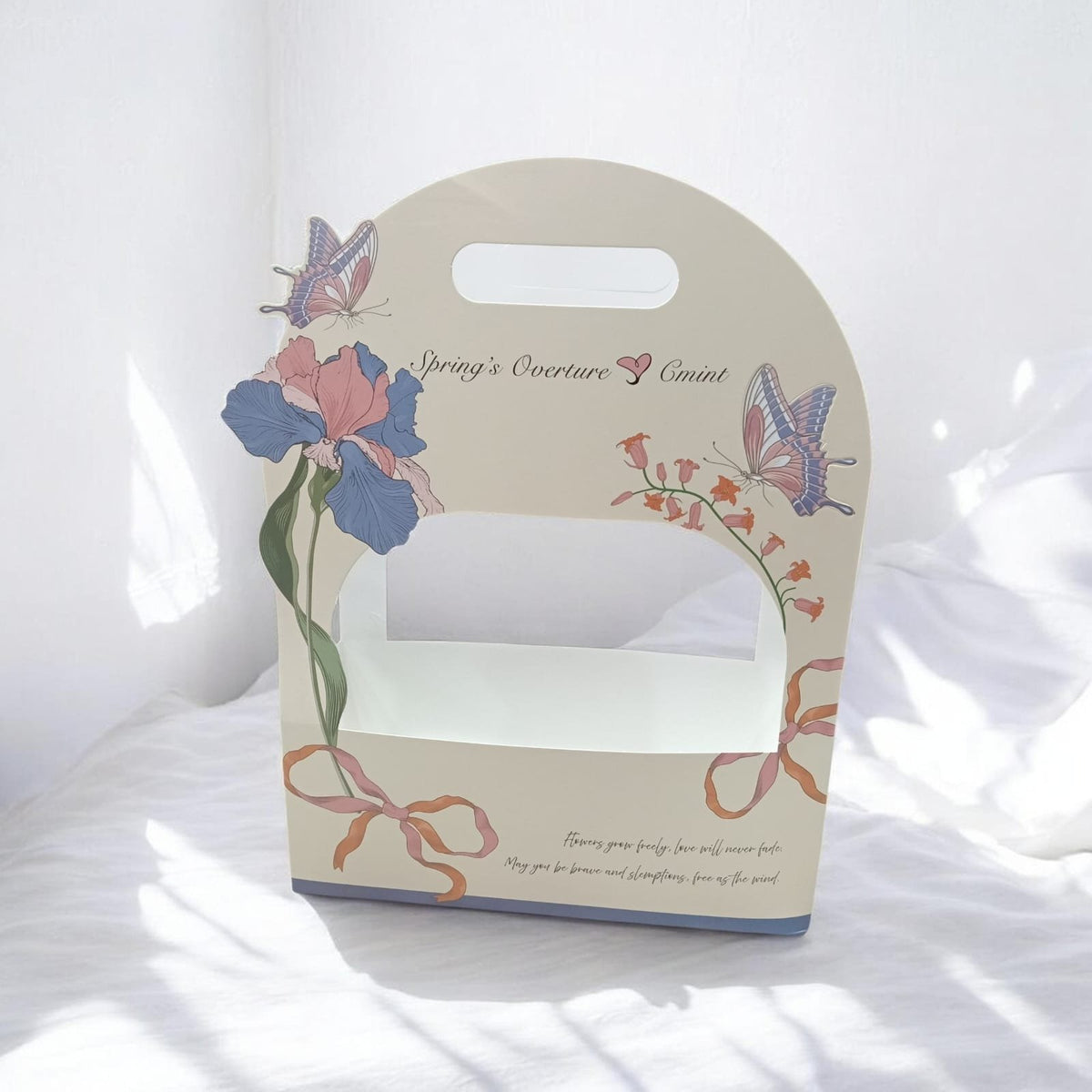 "Spring's Overture Cmint" Flower Bag - 1pc