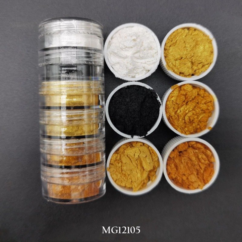 6 Color Mica Pearl Powder (MG12105)