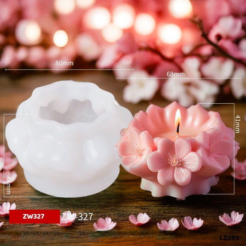 Silicon Candle Mould (ZW327)