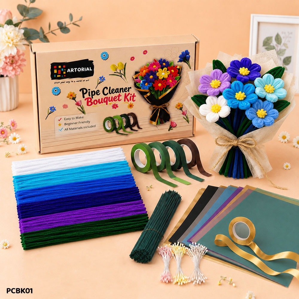 DIY Pipe Cleaner Bouquet Kit (PCBK01)