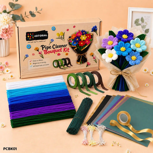 DIY Pipe Cleaner Bouquet Kit (PCBK01)