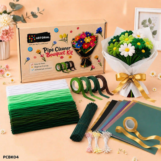 DIY Pipe Cleaner Bouquet Kit (PCBK04)