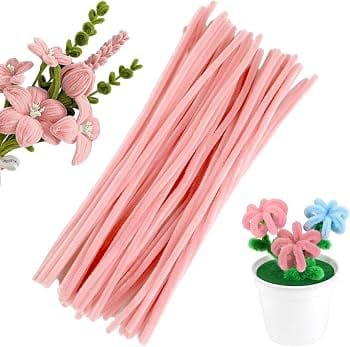 Plain Pipe Cleaner 7mm (PCB114) - 100pc