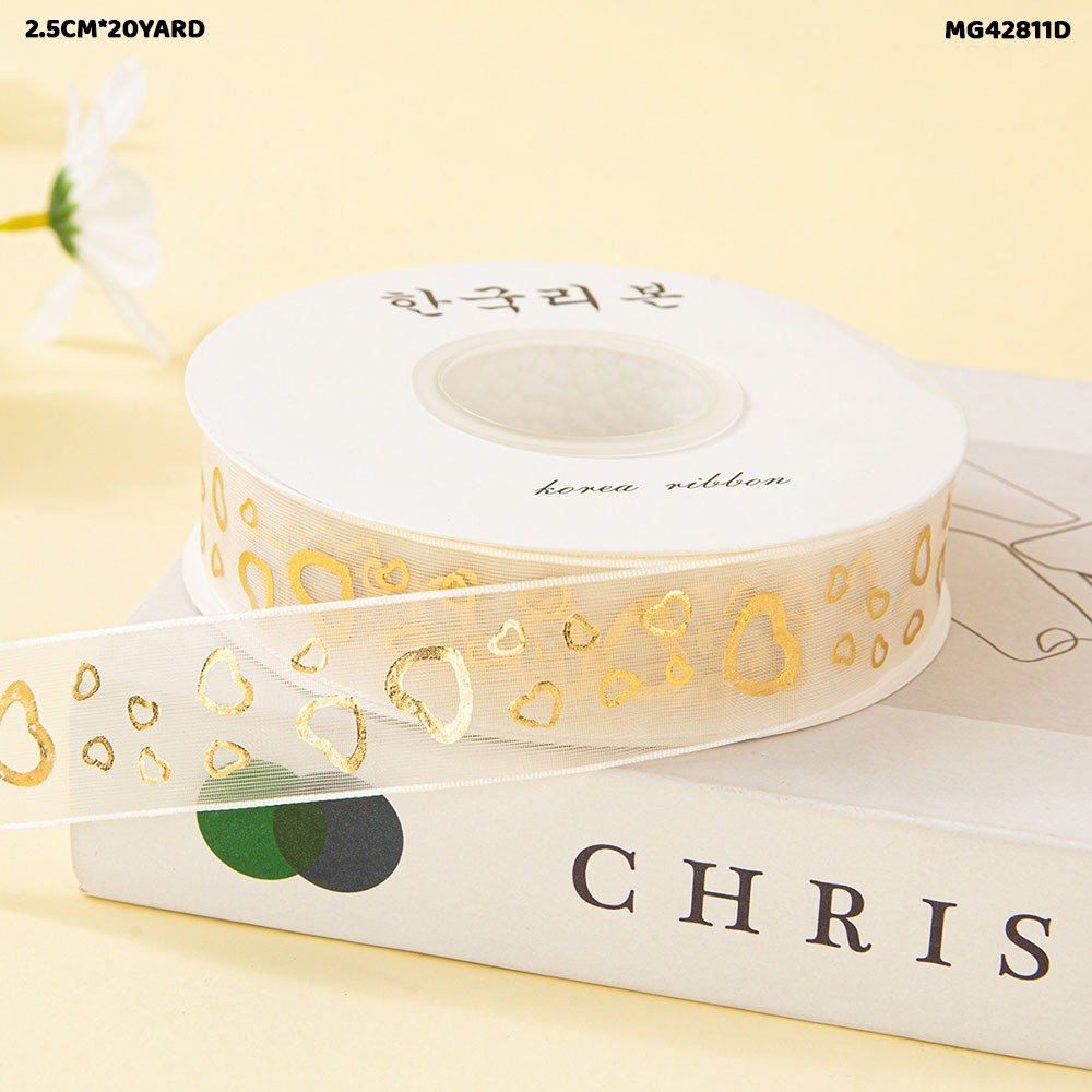 Korea Ribbon 2.5cm*20yard (MG42811D)