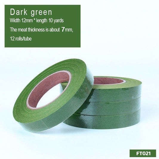 Floral Tape Mehndi Green (FT021) - 1pc