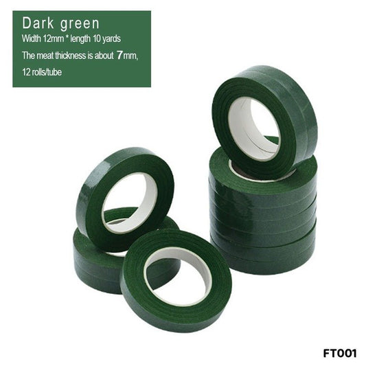 Floral Tape Dark Green (FT001) - 1pc
