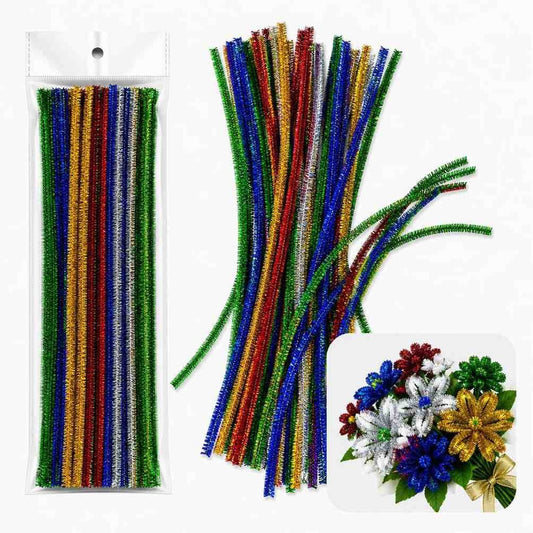 Glitter Pipe Cleaner Multi (BPL1483)